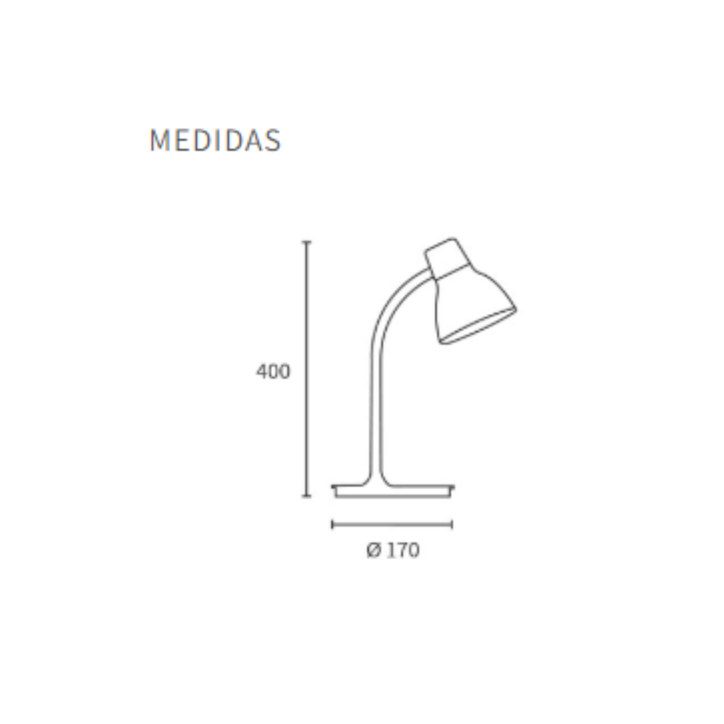 V. flex bco. soft touch; dim. + usb; cabezal azul; 4.5w led