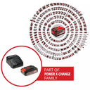 Starter Kit Cargador y Batería 2,5 Ah