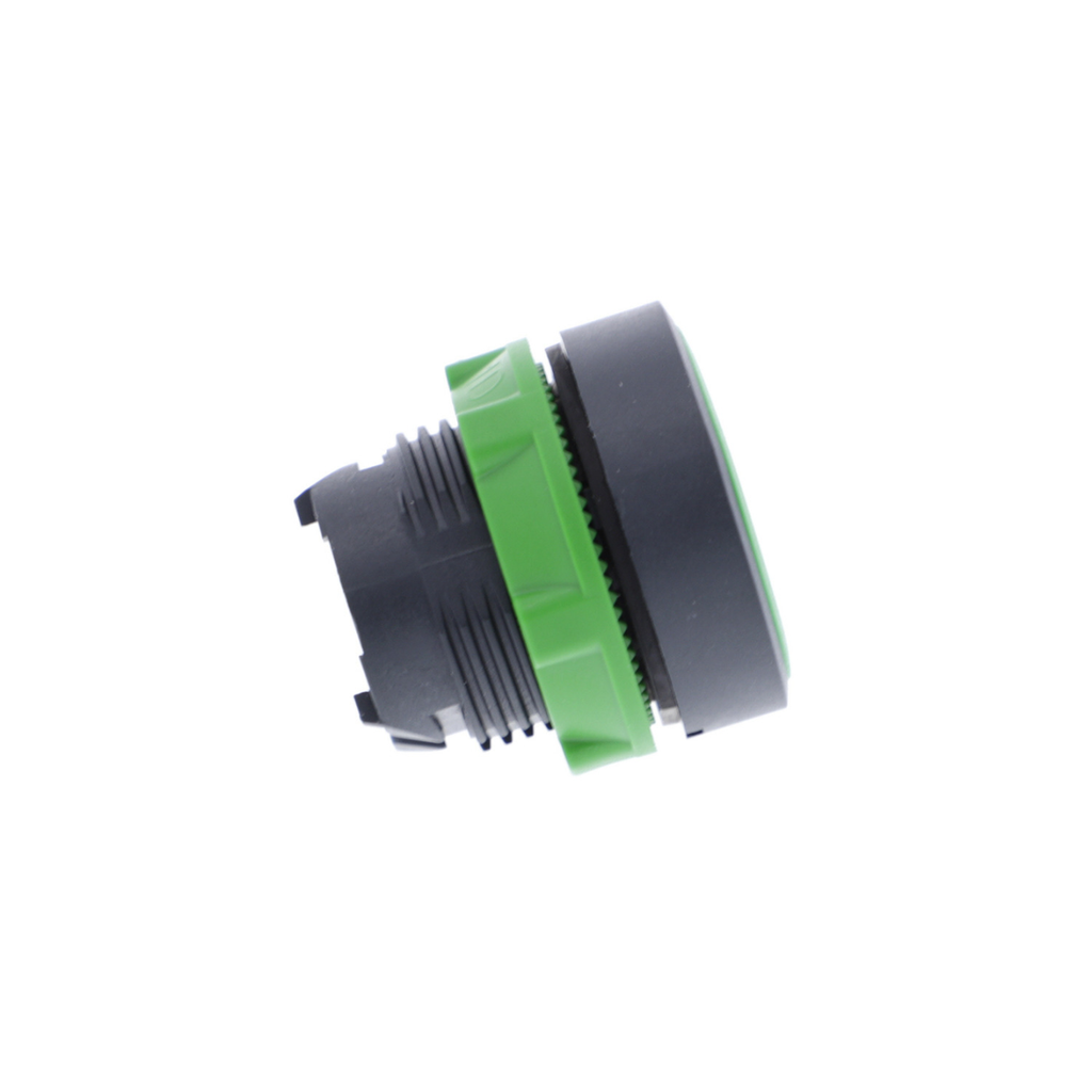 XB4 - Cabezal pulsador rasante, plástico, verde