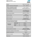 Luminaria de de Emergencia Aut. Con 2 Faros de 14--Wled Direccionables  Autonomía 3Hs. - Batería de Litio Ion - Apto para colgar, aplicar o apoyar