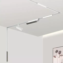 CABEZAL DIFUSO BLANCO PARA RIEL MAGNETICO SKYLINE 330MM MACROLED, DC48V, 16W, 2700K, 90°, RA>90