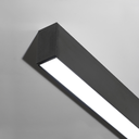 PERFIL LINEAL LED DYNA 25W 1200MM 3CCT NEGRO LEUK