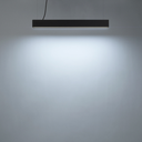 PERFIL LINEAL LED DYNA 25W 1200MM 3CCT NEGRO LEUK