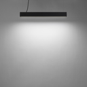 PERFIL LINEAL LED DYNA 25W 1200MM 3CCT NEGRO LEUK