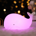 Velador Infantil Recargable - Ballena - RGB - Silicona