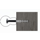 ABRAZADERAS RÁPIDAS GALVANIZADAS EN CALIENTE SISAGRIP ABRAZADERA PARA PARED CAÑO IRAM 2205 (ELECTRICO)	 Para caño 7/8"