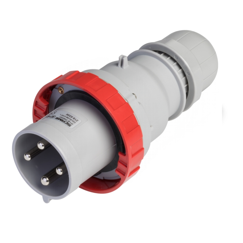 FICHA IP67 3P+N+T 63A 380V 6H