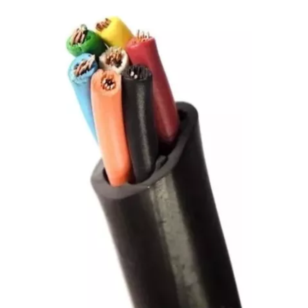 Cable Tipo Taller 7 x 1 mm Argenplas Negro