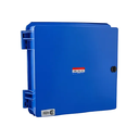 GABINETE CON CHASIS METÁLICO COLOR AZUL - IP65 IK10 DE 302X366X202MM