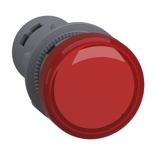 [SCHXA2EVM4LC] Piloto luminoso plástico monolítico Rojo, Led 230VAC