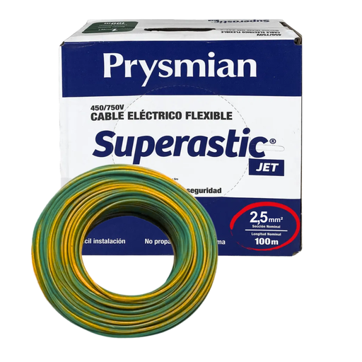 [PRY20228561] Cable unipolar 2,50 mm Verde/Amarillo Prysmian