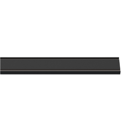 [CORRMS-1M-N] RIEL MAGNETICO SKYLINE NEGRO MACROLED 1M, DC48V, CON ENDCAP