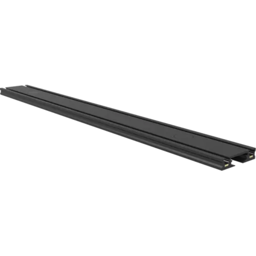 [CORRMS-2M-N] RIEL MAGNETICO SKYLINE NEGRO MACROLED 2M, DC48V, CON ENDCAP